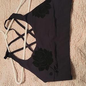 Zyia rose padded sports bra